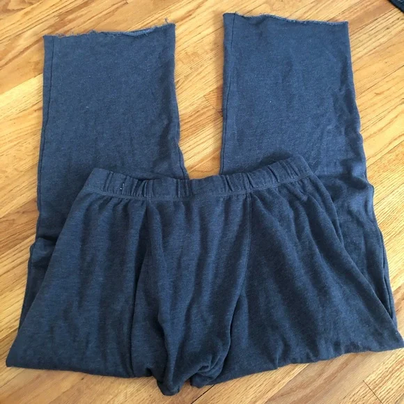 Pink Victoria’s Secret Gray sweatpants size small 
Gray neon yellow logo - Picture 5 of 5